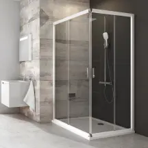 Душова кабіна BLRV2K- 120 Білий TRANSPARENT купить в Украине