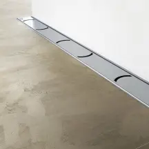 Душовий канал OZW Chrome 750 - нержавіюча сталь