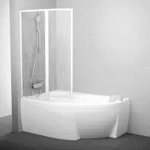 Штора для ванни VSK2 ROSA 140 L Білий RAIN купить в Киеве