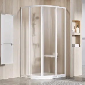 Душова кабіна SKCP4- 90 195 Білий GRAPE №1