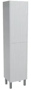 Пенал Milleau CUBE 40 см у ванну кімнату, білий №1
