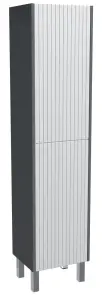 Пенал Milleau CUBE 40 см у ванній кімнаті. №1