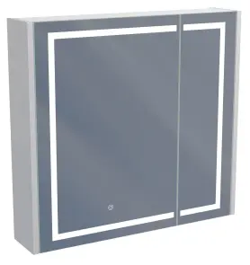 Зеркальный шкаф AVT Классик 700мм с LED подсветкой в ванную комнату №3