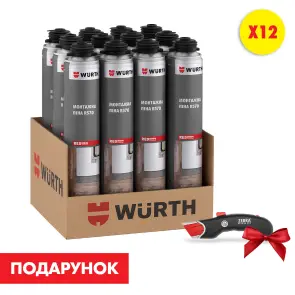 Піна монтажна RS70, 12 шт., комплект №2 №1