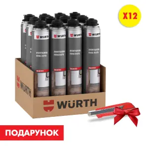 Піна монтажна RS70, 12 шт., комплект №3 №1