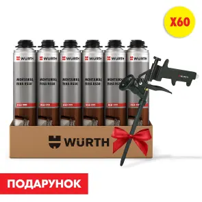 Піна монтажна RS50, 60 шт., комплект №5 №1