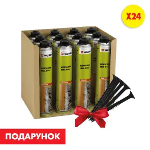 Піна монтажна W45, 24 шт., комплект №6 №1
