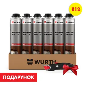 Піна монтажна RS50, 12 шт., комплект №2 №1