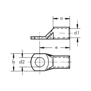 Наконечник кабельный, M20, 120,0 мм². №2