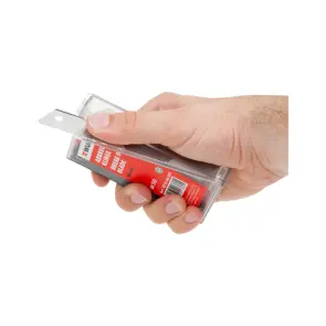 Лезо для ножа з сегментами, біле, безпечний бокс, 18 mm №2