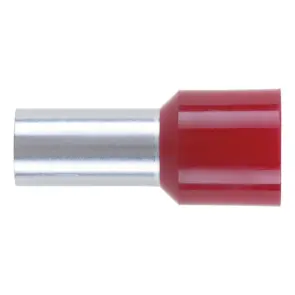 Наконечник трубчатый изолированный, красный 35,0x16,0 №1