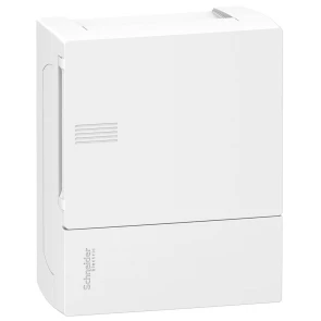 Щит Resi9 MP 1ряд/6 модулів, навісний, білі дверцята Schneider Electric MIP12106 №1