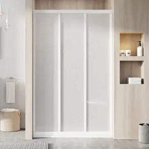 Душові двері ASDP3- 80 198 Білий PEARL №1