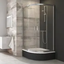 Душова кабіна BLCP4- 80 SABINA Полір. алюм. TRANSPARENT купить в Украине