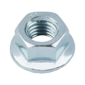 Гайка шестигранна зубчаста з фланцем DIN6923 - 8 (A2K) - SW8, M5 №1