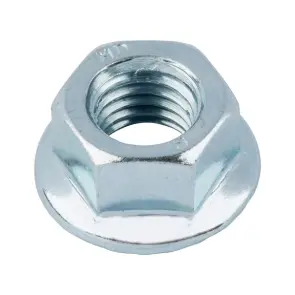 Гайка шестигранна зубчаста з фланцем DIN6923 - 8 (A2K) - SW13, M8 №1