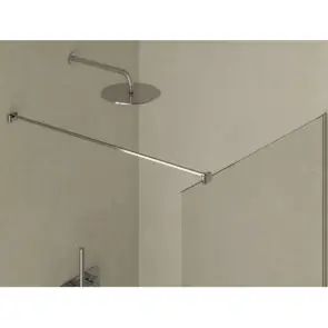 Нерухома стінка Walk In Wall- 110 v.200 Чорний Transparent №2
