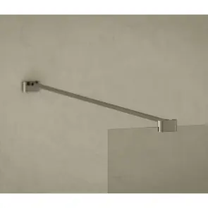 Нерухома стінка Walk In Wall- 110 v.200 Чорний Transparent №4
