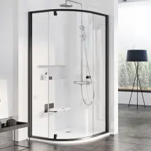 Душова кабіна PSKK3- 90 Чорний TRANSPARENT купить в Киеве