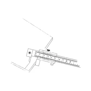 Штангельциркуль розміточний (0-200MM) №2