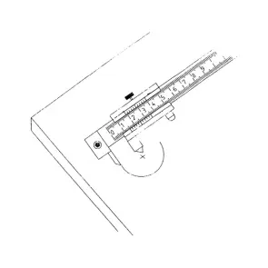 Штангельциркуль розміточний (0-200MM) №3