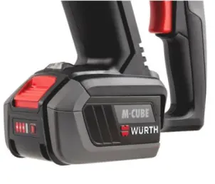 Аккумуляторный перфоратор Wurth ABH 18 BASIC 2X2.0AH №8