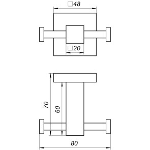 Крючек двойной Globus Lux SQ 9412 №3