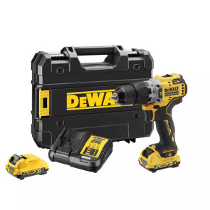 Дриль-шурупокрут акумуляторний безщітковий ударний DeWALT DCD706D2 №1