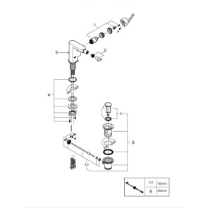 Змішувач для біде Grohe Plus 33241003 №3