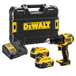 Дриль-шурупокрут акумуляторний безщітковий ударний DeWALT DCD709P2T №1