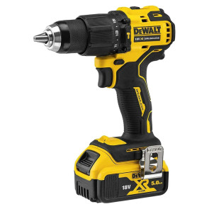 Дрель-шуруповерт аккумуляторная бесщёточная ударная DeWALT DCD709P2T №3