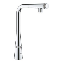 Змішувач для кухні з висувним виливом Grohe Zedra SmartControl 31593002