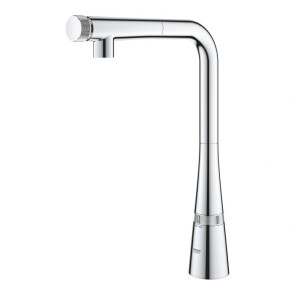 Змішувач для кухні з висувним виливом Grohe Zedra SmartControl 31593002 №3