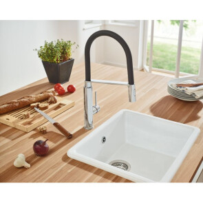 Смеситель для кухни с гибким изливом Grohe Concetto new 31491000 №4