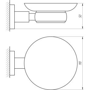 Мильниця Perfect Sanitary Appliances SP 8122 №2