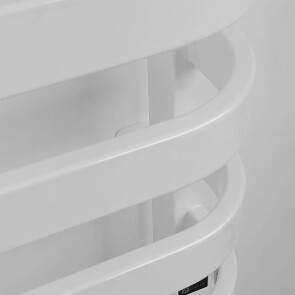 Полотенцесушитель электрический Navin Stugna 480х1200 Sensor с таймером, правый, цвет - белый №4