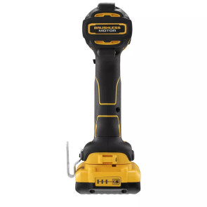 Шурупокрут ударний акумуляторний DeWALT, 18V XR Li-Ion, безщітковий, 190 Нм, 2800 об/хв, валіза, вага 0.96 кг DCF809L2T №4