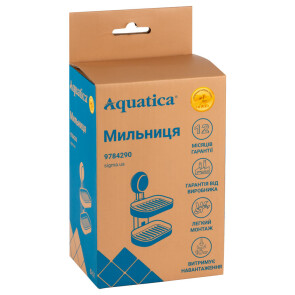 Мильниця на вакуумній присосці подвійна s42 142×111×201мм AQUATICA (9784290) №10