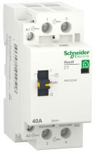 Контактор 1P+N 40A 2NO ~230В/50Гц, Resi9 Schneider Electric R9C20240