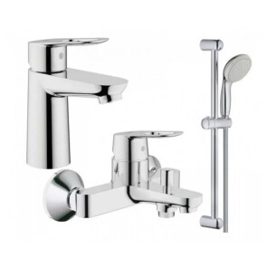 Комплект змішувачів для ванної кімнати Grohe BauLoop New UA123214S1 №1