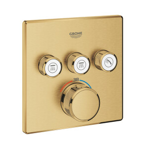 Смеситель скрытого монтажа на 3 потребителя Grohe Grohtherm SmartControl 29126GN0 №1