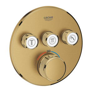 Смеситель скрытого монтажа на 3 потребителя Grohe Grohtherm SmartControl 29121GN0 №1