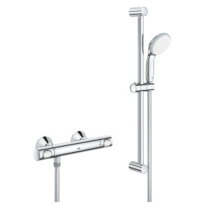 Термостат для душа с душевым гарнитуром Grohe Precision Flow 34841000 №1