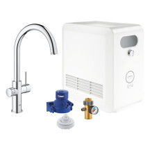 Система фильтров для питьевой воды со смесителем Grohe Blue Pro Connected 31323002