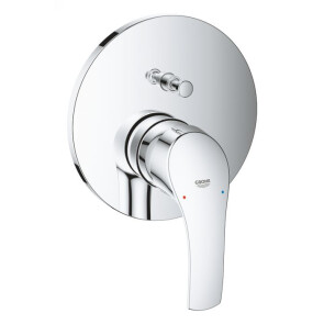 Смеситель скрытого монтажа на 2 потребителя Grohe Eurosmart 24043002 №1