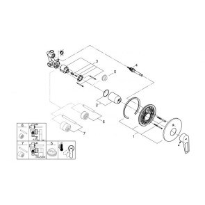 Смеситель скрытого монтажа на 2 потребителя Grohe BauLoop New 29081001 №3