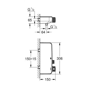 Термостат для душу Grohe Grohtherm SmartControl 34719000 №5