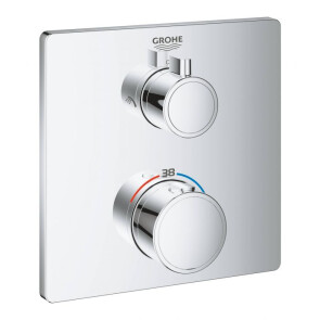 Термостат прихованого монтажу на 2 споживача Grohe Grohtherm Convent. Concealed 24079000 №1