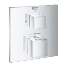 Термостат скрытого монтажа на 2 потребителя Grohe Grohtherm Cube 24154000