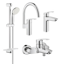 Комплект смесителей для ванной комнаты и кухни Grohe Eurosmart New UA123248MK